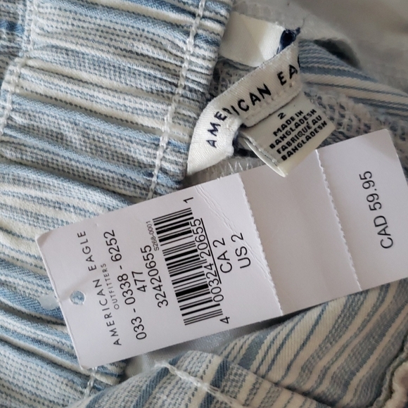 American Eagle Paper Bag Shorts NWT - Picture 4 of 5